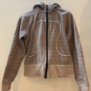 Lululemon Scuba Hoodie Houndstooth Print - Women's Size 6